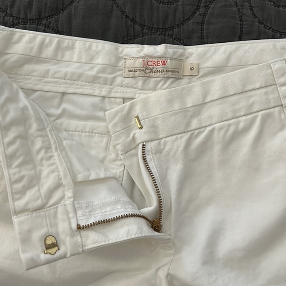J. Crew white shorts, size 6 - Picture 3 of 3